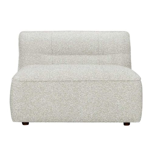NED Collections Grace Sofa 1 Seater - Oat Cloud